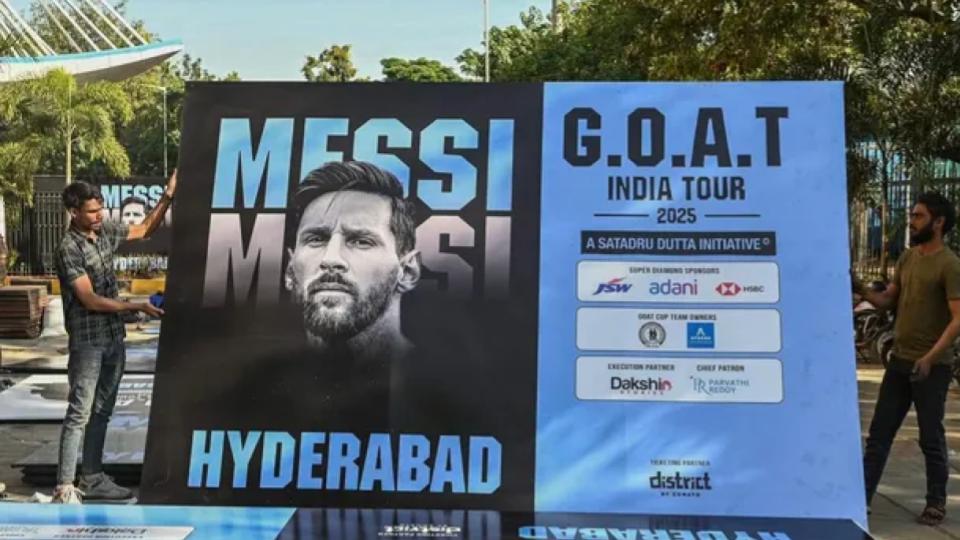 60 people paid Rs 10 lakh each for photo with Messi in Hyderabad