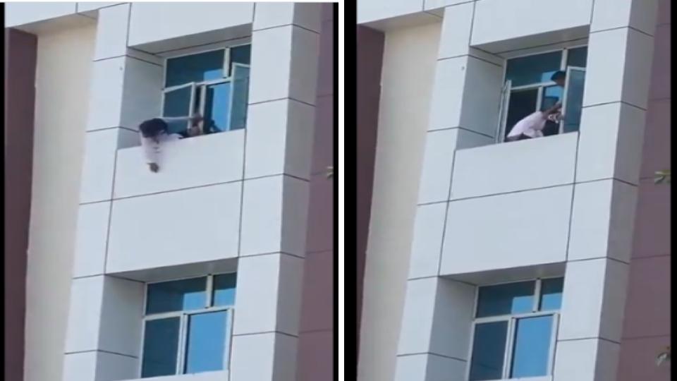 videoofengineeringcollegestudentinhyderabadrescuedamidsuicideattempt