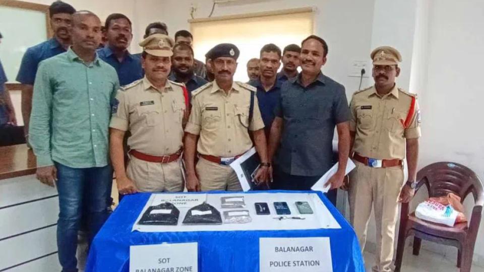 cyberabadsotbalanagarpolicebusthashishoiltrafficking