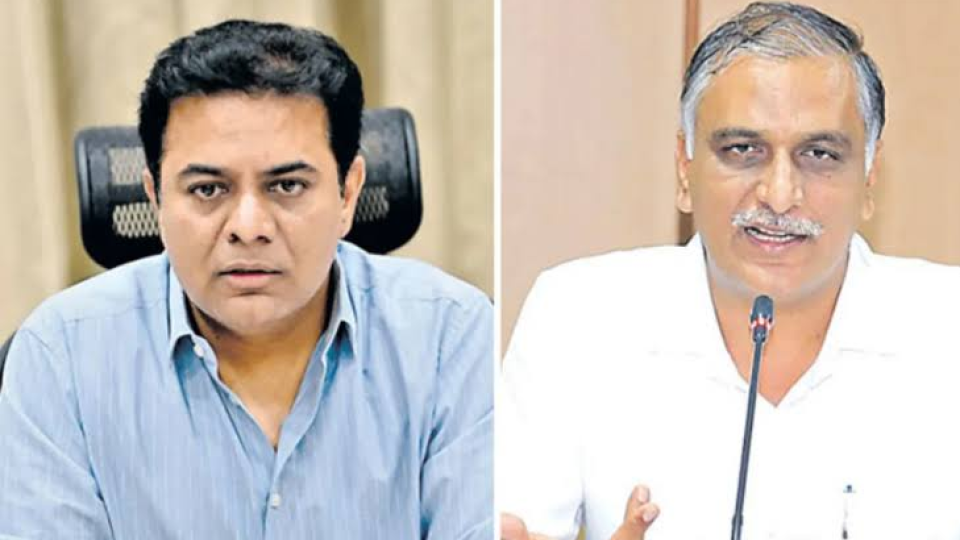 KTR and Harish Rao pay tributes to Prof Jayashankar