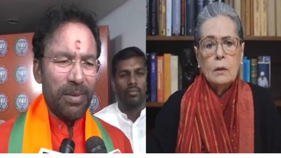 Implement poll promises in Telangana, Kishan reddy writes to Sonia
