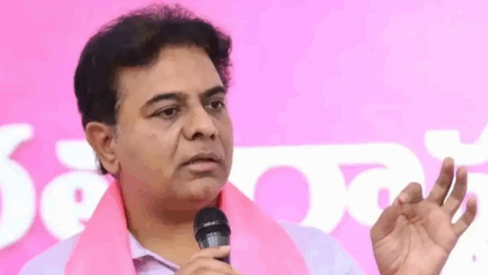 KT Rama Rao felicitates newly elected BRS-backed Sarpanches