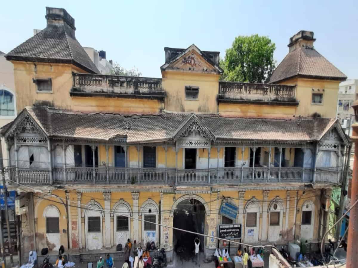 Sardar Mahal Restoration Works Begins in Charminar