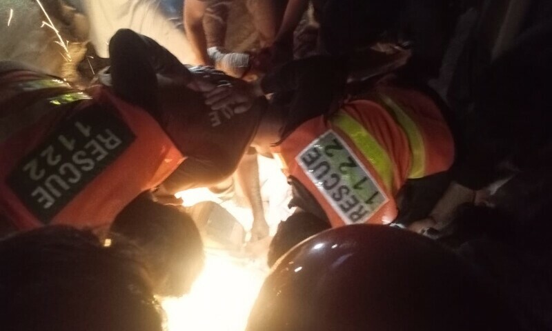 Balloon gas cylinder explodes near GSM mall, four injured