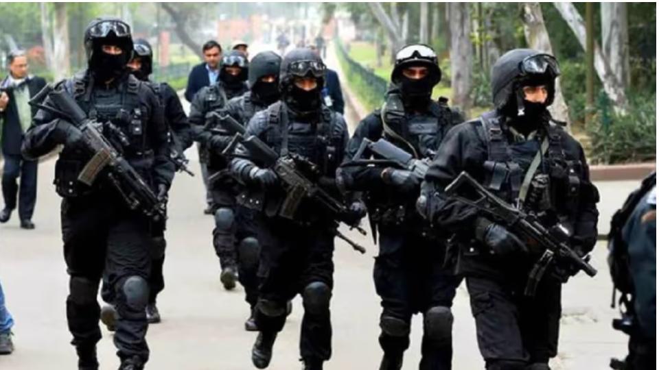 National Security Guard conducts mock security exercise at Birla Temple
