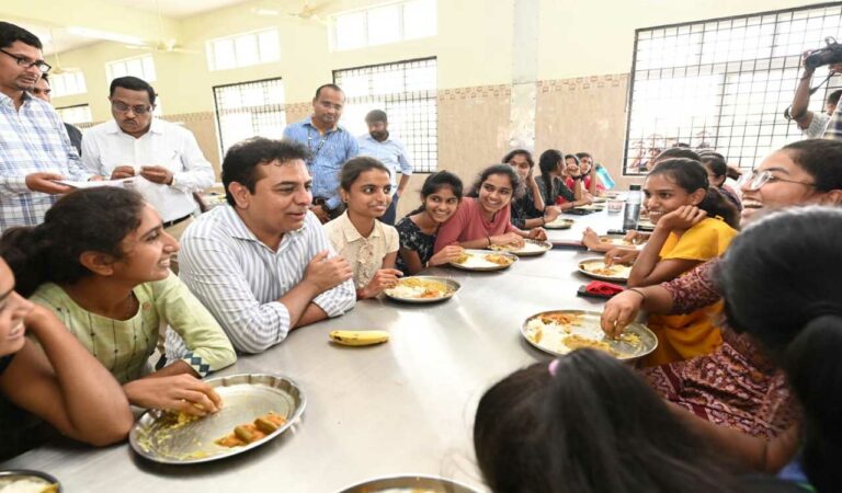 KTR advises the students to prepare themselves to excel in innovation and software fields 