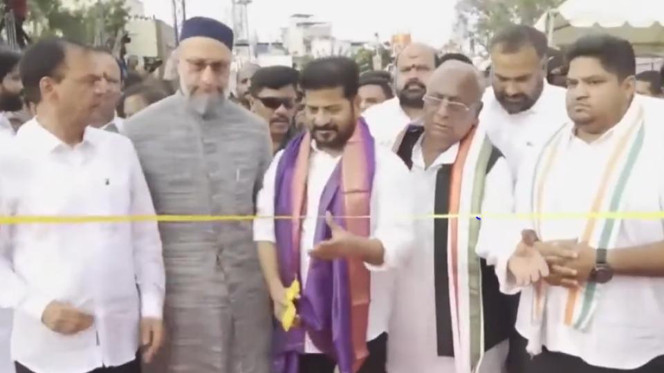 CM Revanth Reddy inaugurates Moosarambagh-Amberpet bridge