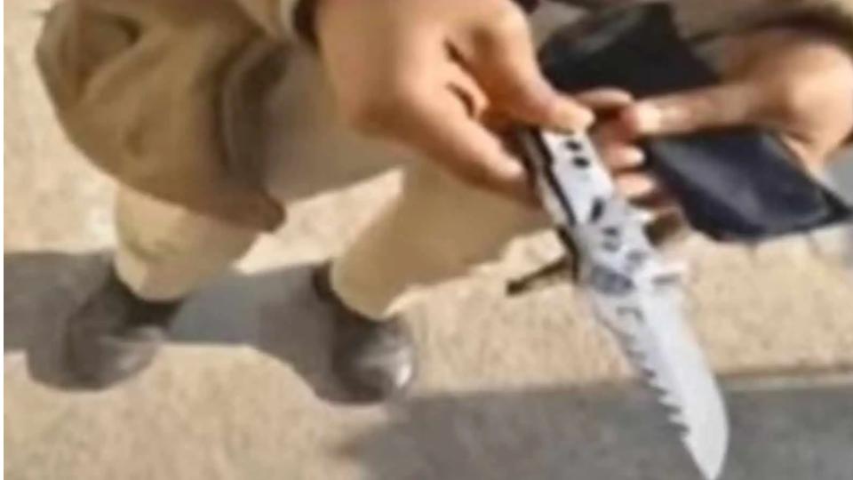 Woman carries knife to poll booth in Adilabad, detained