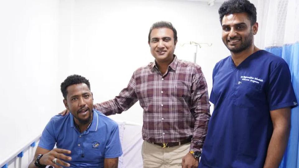 Man regains mobility after complex knee reconstruction at Medicover