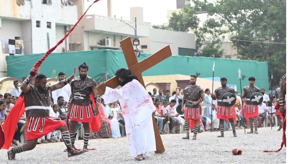 goodfridayobservedinhyderabadspecialservicesheldacrosscity