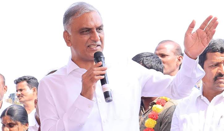 Harish Rao accuses Congress of neglecting Kaleshwaram