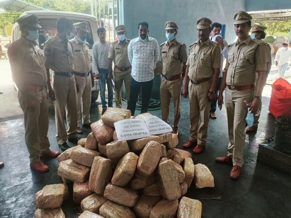 telanganaexciseofficialsdestroydrugsworthrs2crore