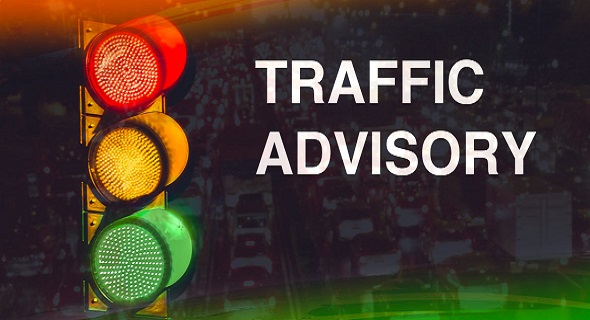 Traffic advisory in view of mass singing of the National Anthem on Tuesday 