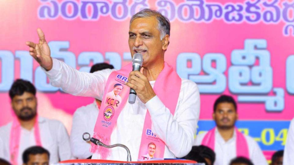 CM Revanth Reddy now targeting temples, says Harish Rao