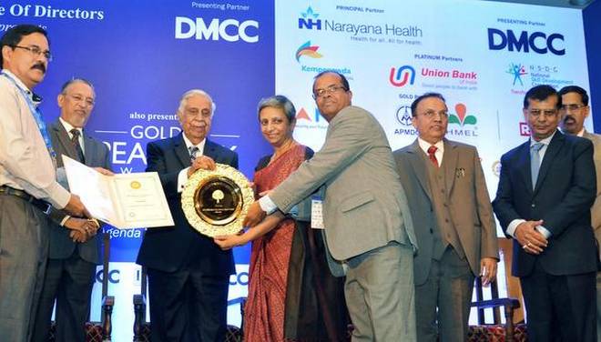 hyderabadairportwinsgoldenpeacockaward