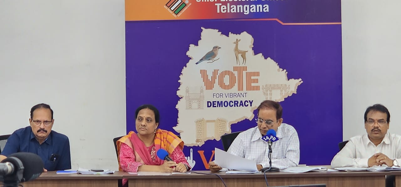 telanganachiefelectoralofficerholdsmeetingwithpoliticalparties