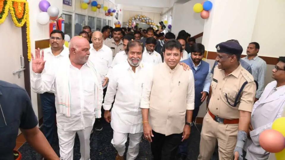 Foundation stone laid for 650 bed hospital in Mancherial