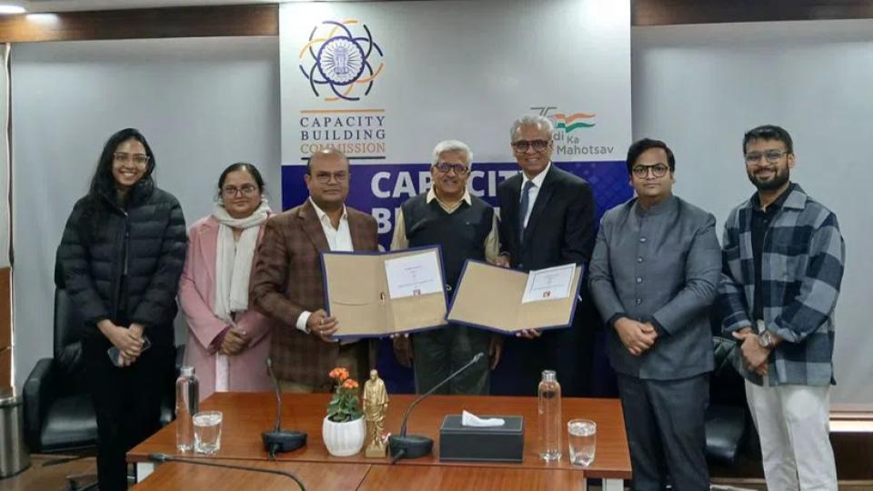kautilyaschoolofpublicpolicysignsmouwithcapacitybuildingcommission