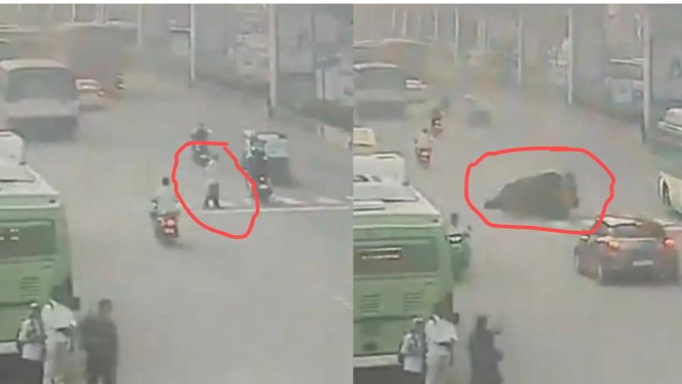 Speeding Auto Kills 60-year-old man in Kukatpally