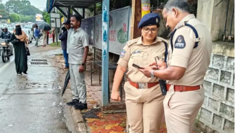 Hyderabad Traffic Police Monitor KBR Park One-Way Traffic