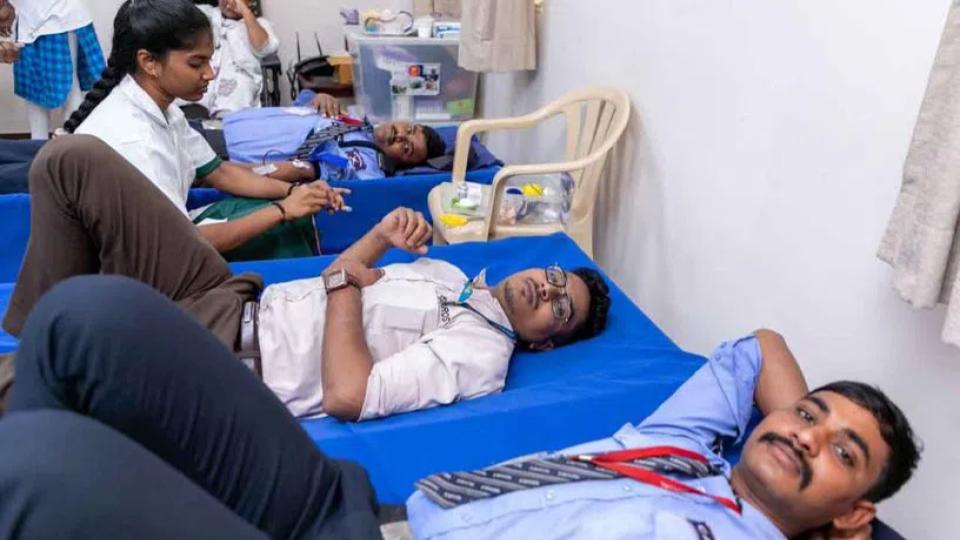 fernandezfoundationtscsorganiseblooddonationdriveinhyderabad