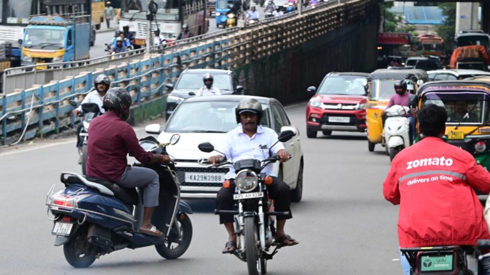 Hyderabad Police intensified action against wrong-side driving 