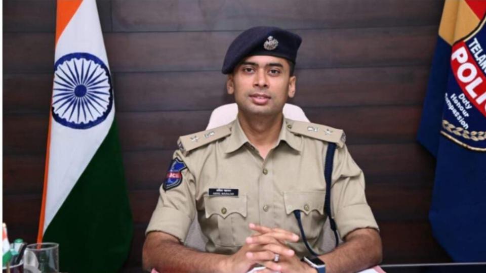 Police distribute blankets and sports kits to tribal in Adilabad