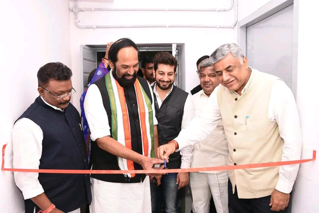 uttamkumarreddyinauguratesaicctresearchdepartmentofficeinhyderabad