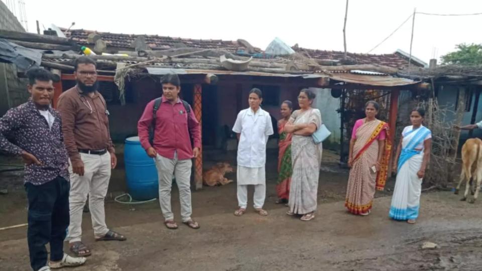 Pregnant Woman Hides In Fields To Avoid Hospital Delivery in Adilabad