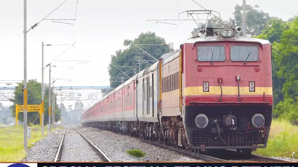 SCR Announces 8 Festival Special Trains Between Charlapalli-Srikakulam Road