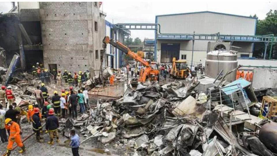 Telangana chemical factory blast, 35 dead and 17 missing