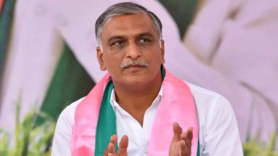 BRS Leader Harish Rao slams SIT notice to KCR