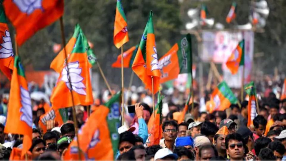 BJP stages protest at Telangana Secretariat 