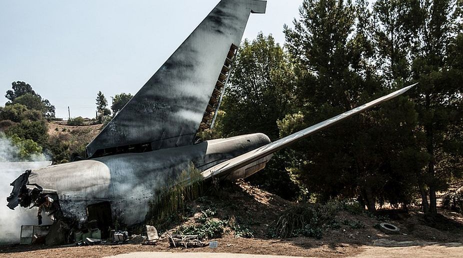 iaftrainingaircraftcrashesintelanganassiddipetwomanpilotsafe