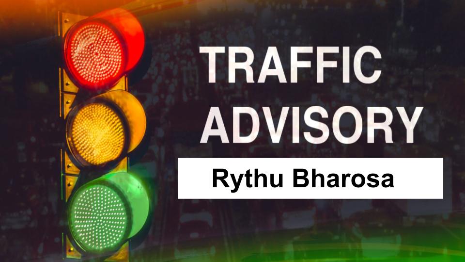 Cyberabad police issue traffic advisory for Rythu Bharosa event