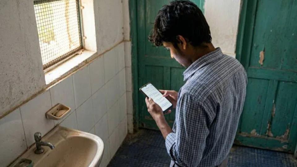 Student held for cheating with hidden phone in Hyderabad 