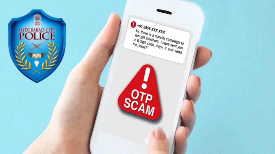 Hyderabad cybercrime police warn citizens against sharing OTPs