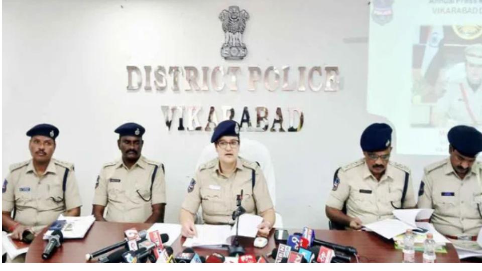 Vikarabad crime rate rises 3.31% in 2025 year