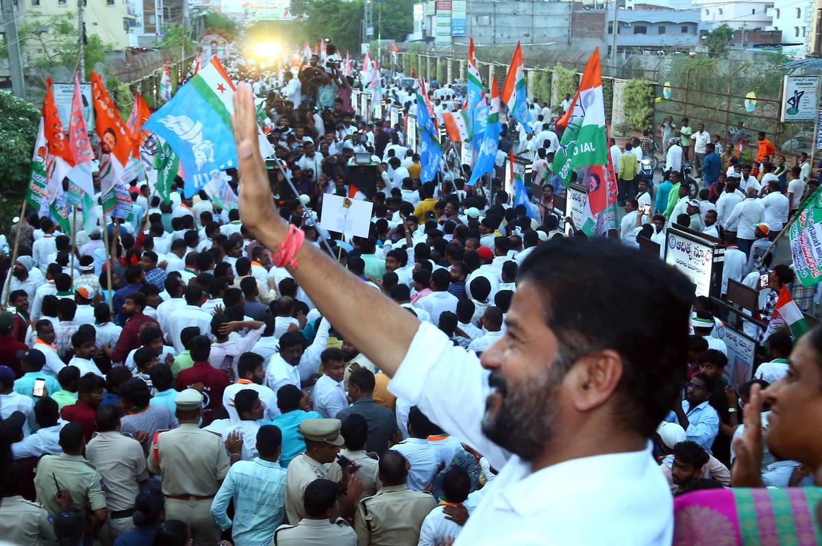 CM A. Revanth Reddy alleges that BJP is trying to incite communal tension in the state 