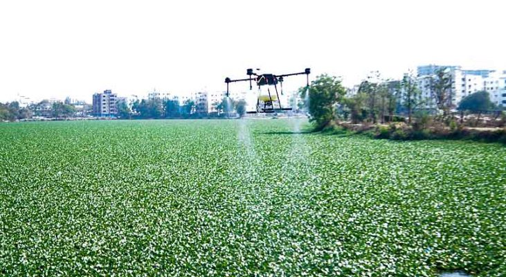 ghmctousedronestokillmosquitoesinhyderabadlakes