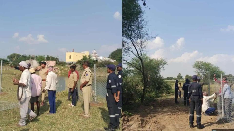 HYDRAA fences 7-acre pond in Shamirpet to prevent encroachment
