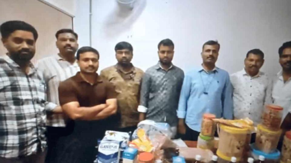 H-Fast Team Busted illegal food manufacturing unit, two arrested