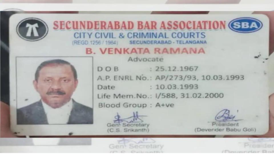 secunderabadcourtadvocatediesofheartattackathyderabadbank