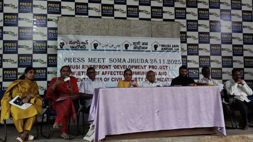 Civil society groups Urges Telangana Govt To Review Musi River Project