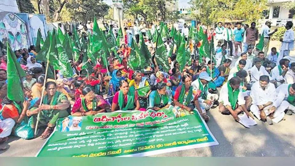 Tribals seek stern action against land grabbers in Adilabad