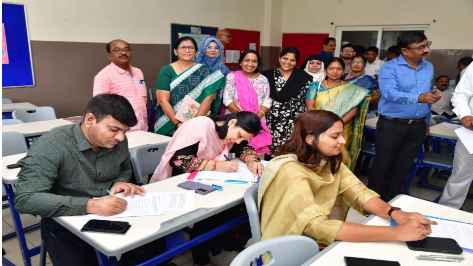 Karimnagar Collector Leads Unique Handwriting Revival