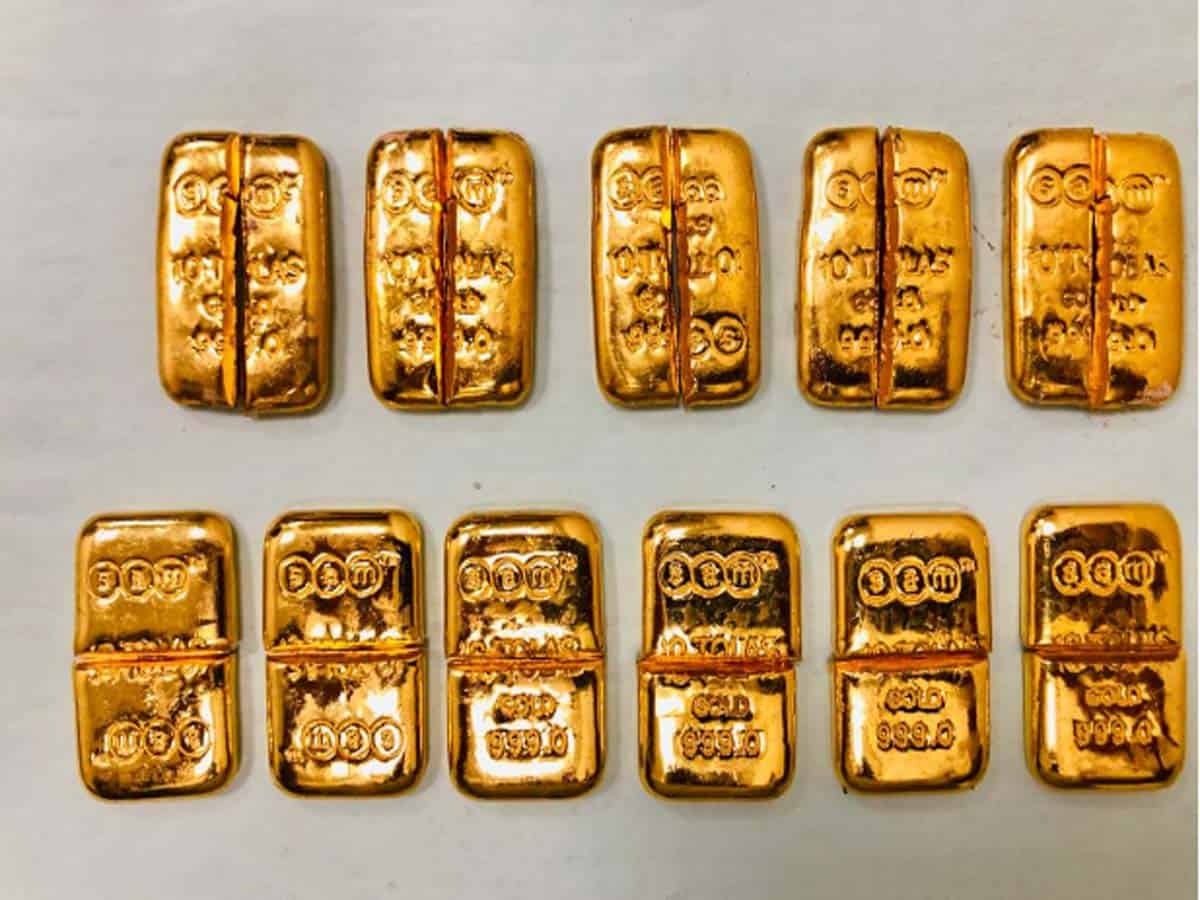 rs3croreworthgoldseizedathyderabadairport