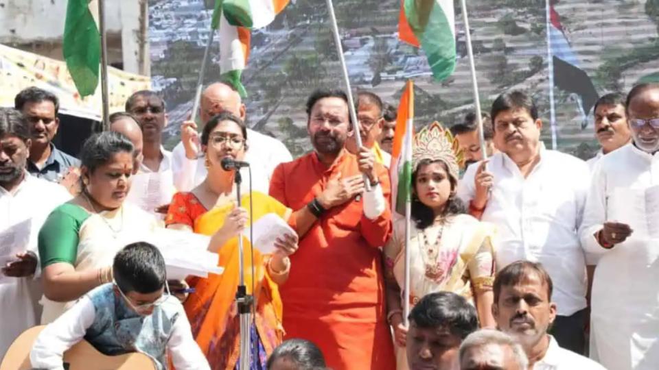 Vande Mataram Inspires Fight Against Nizam, says Kishan Reddy
