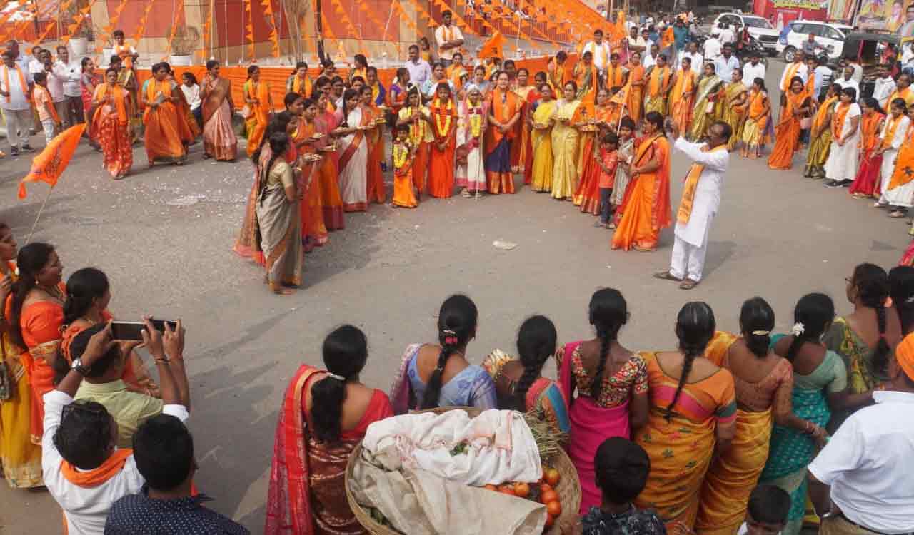 ayodhyapranpratishtacelebratedacrosstelangana
