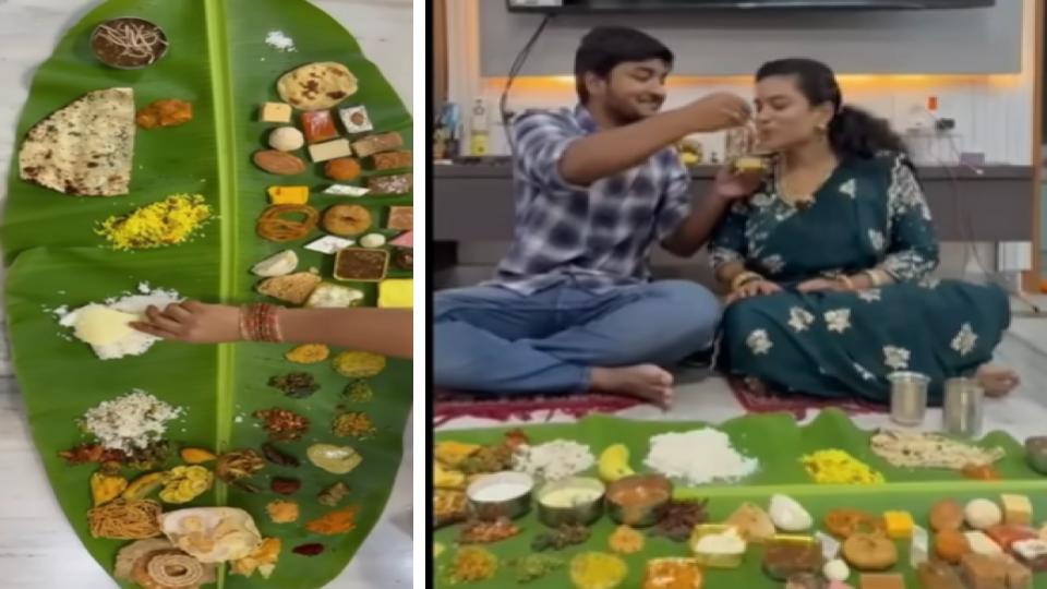 Meal of 100 dishes served to son-in-law in Wanaparthy